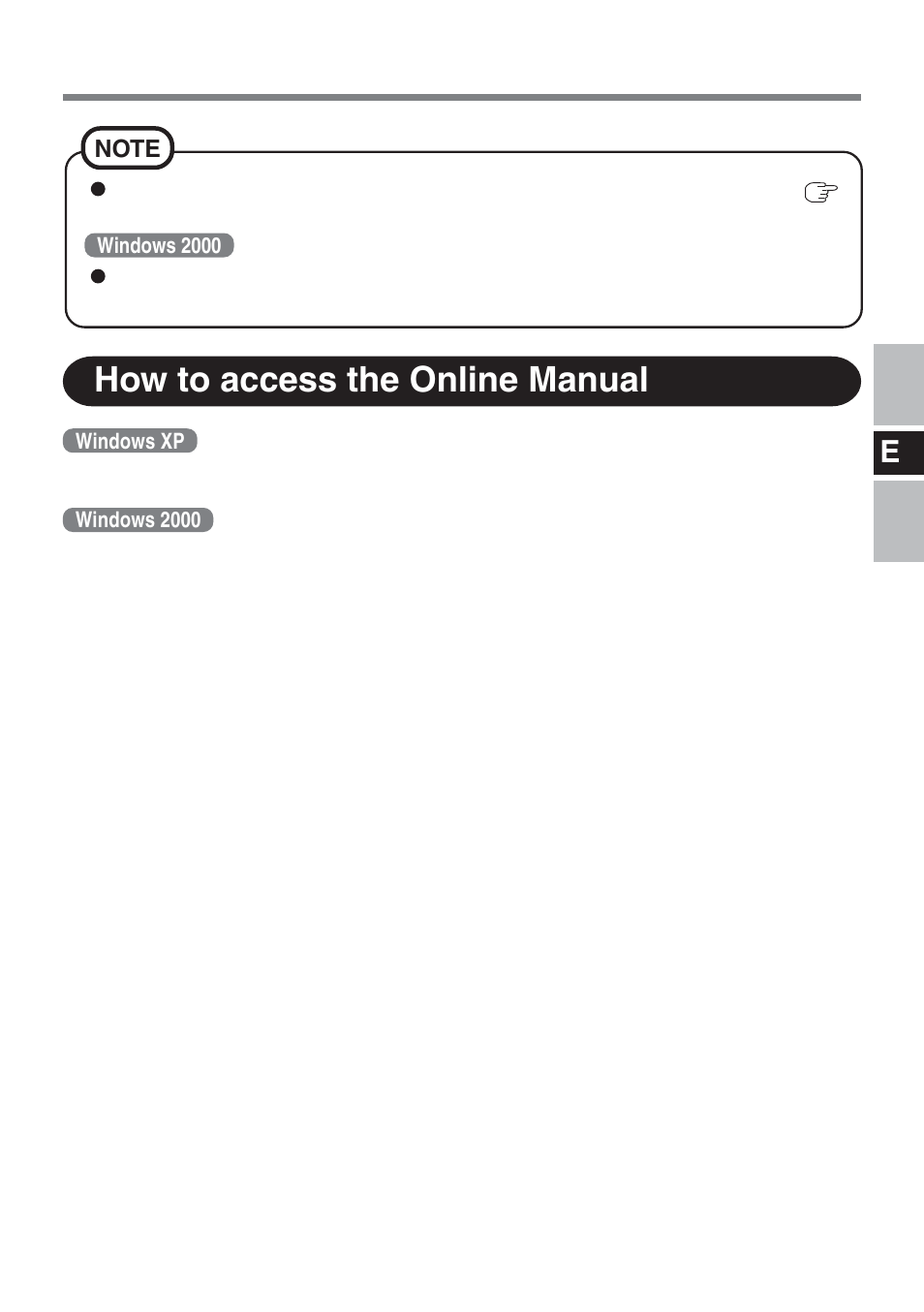 How to access the online manual | Panasonic CF-VDM732U User Manual | Page 13 / 96