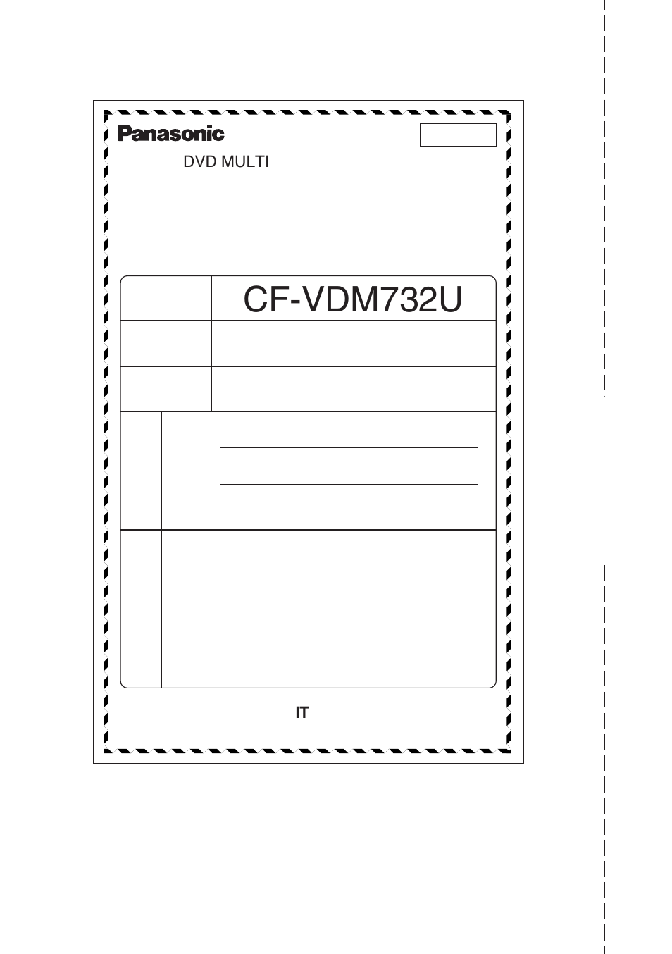 Cf-vdm732u | Panasonic CF-VDM732U User Manual | Page 96 / 96