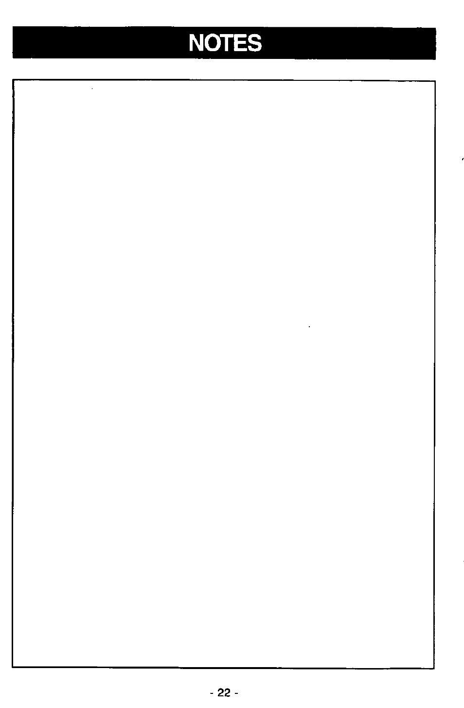 Panasonic MC-V7375 User Manual | Page 22 / 48