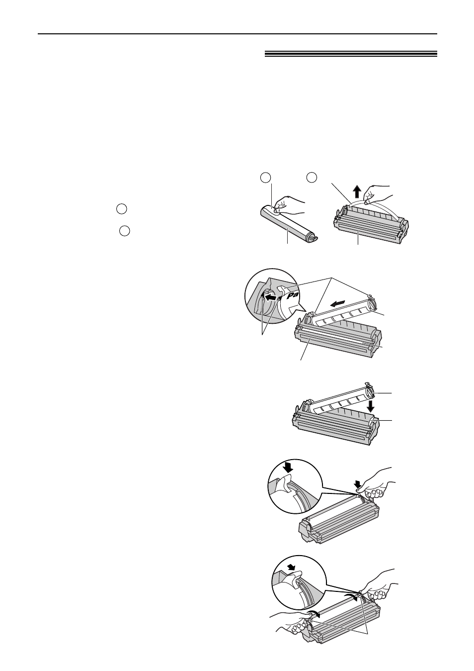 Setup, Toner cartridge and drum unit | Panasonic KX-FL503HK User Manual | Page 12 / 82