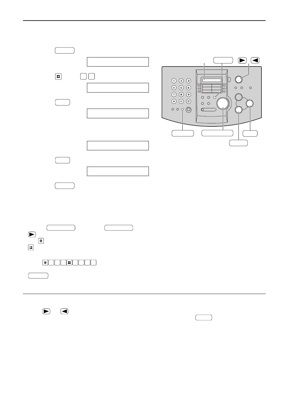 Setup, Setting your facsimile telephone number | Panasonic KX-FL503HK User Manual | Page 20 / 82