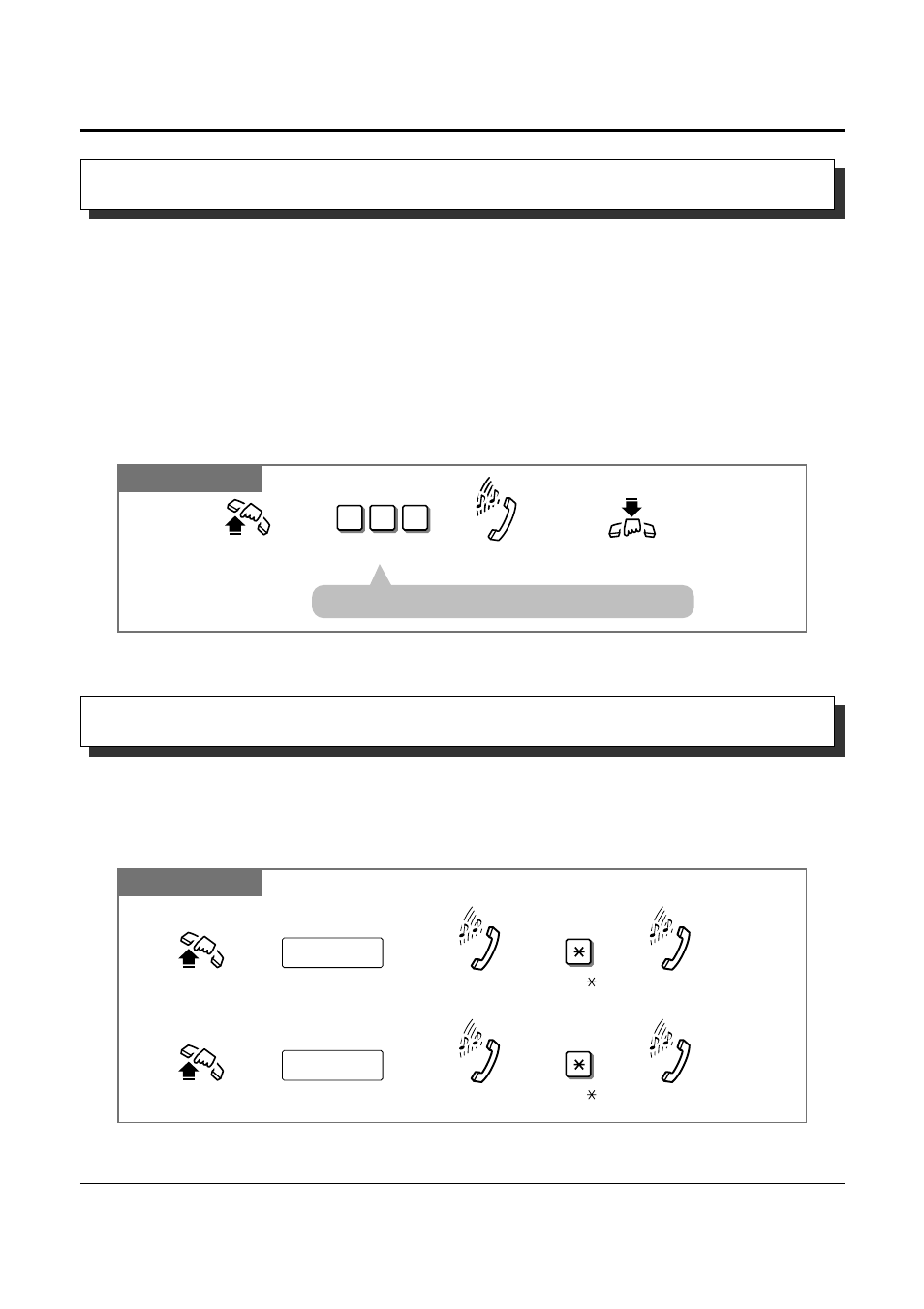 7 useful features, Alternate calling — ring/voice | Panasonic KX-TA616 User Manual | Page 90 / 132