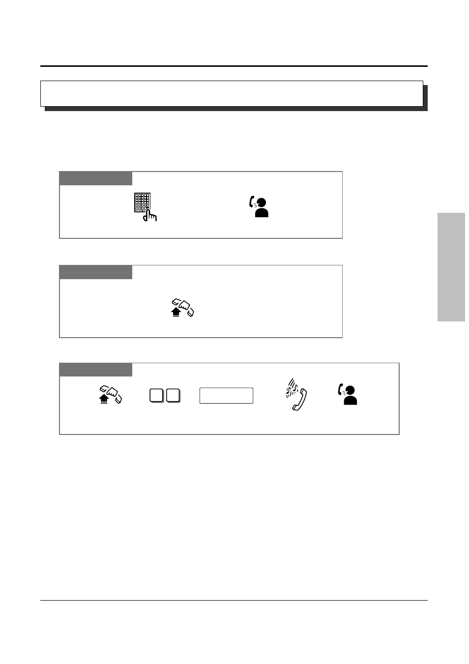 7 useful features, Doorphone call | Panasonic KX-TA616 User Manual | Page 91 / 132