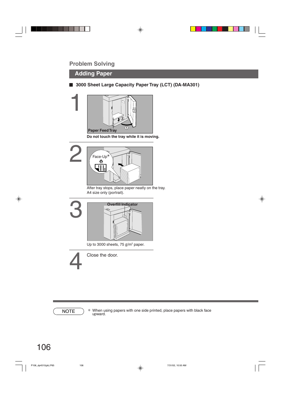 Panasonic DP-3510 User Manual | Page 106 / 130