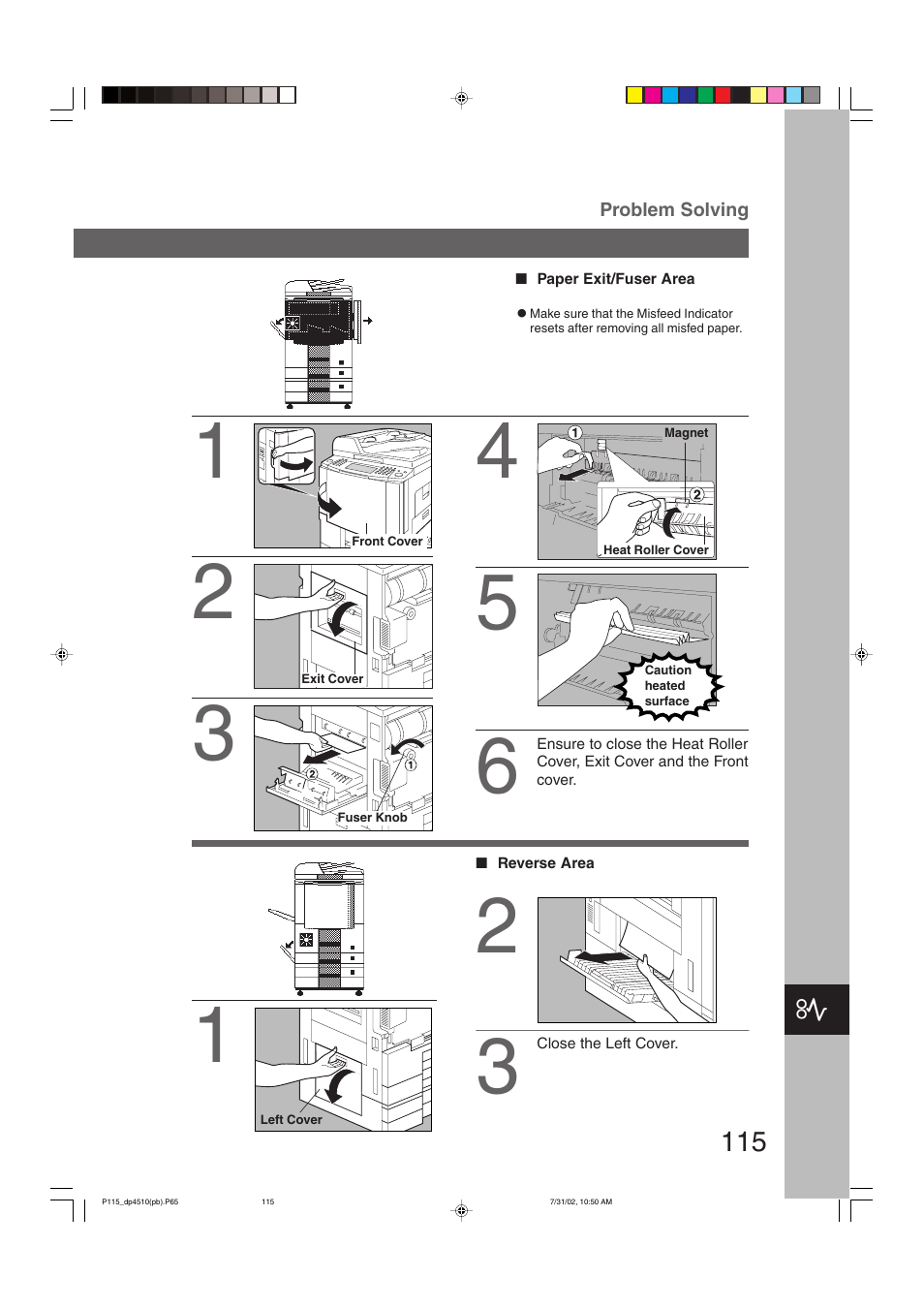 Panasonic DP-3510 User Manual | Page 115 / 130