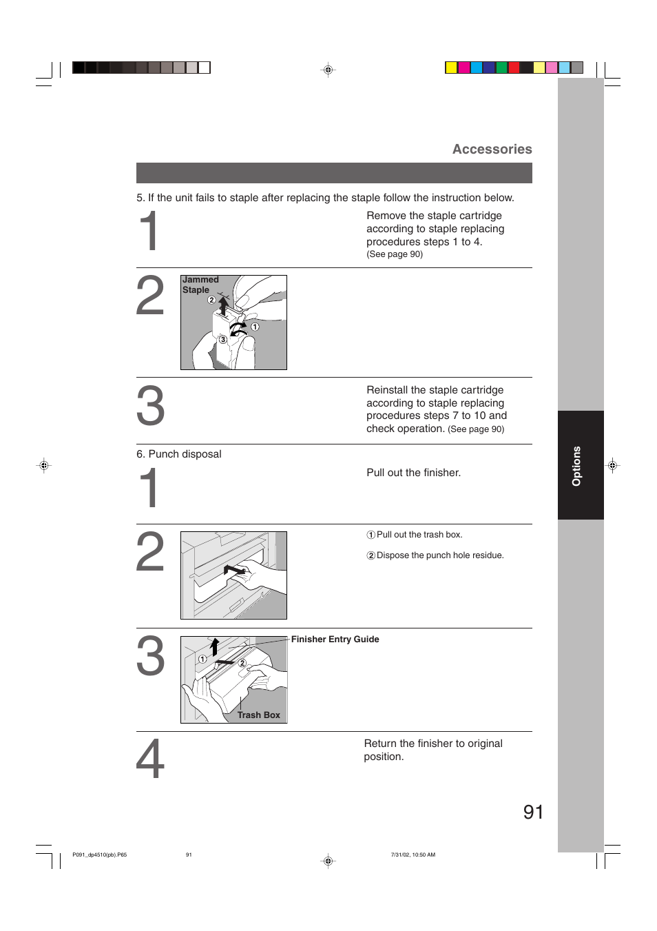 Panasonic DP-3510 User Manual | Page 91 / 130