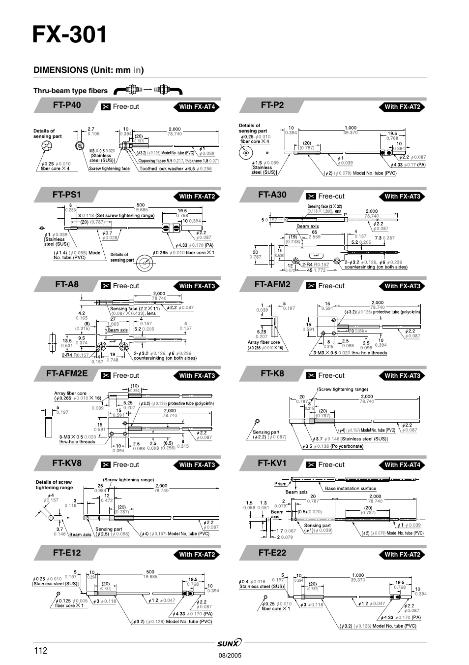 Fx-301 | Panasonic Digital Fiber Sensor FX-301 User Manual | Page 45 / 66