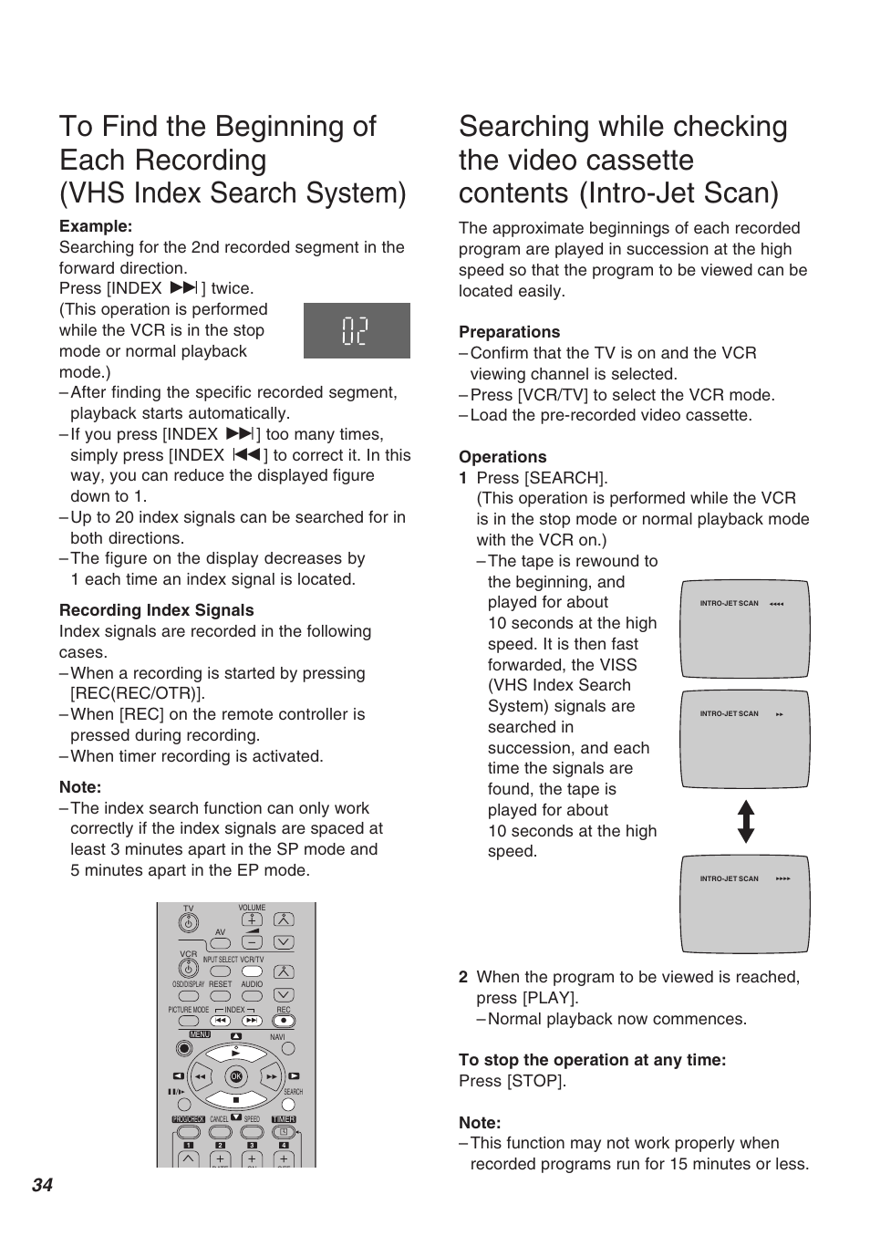 Panasonic AG-2570 User Manual | Page 34 / 44
