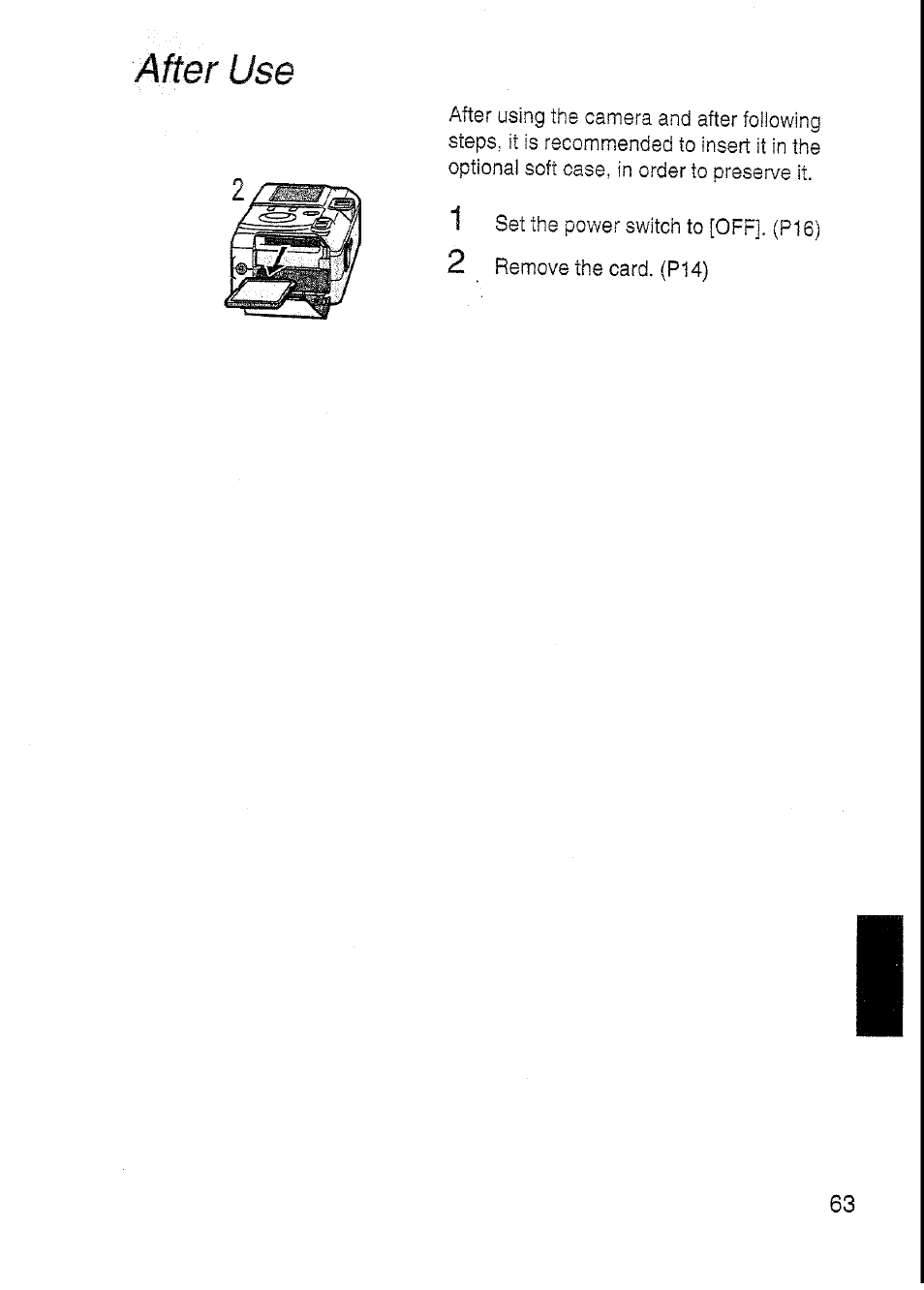 After use | Panasonic DMC-F7A User Manual | Page 63 / 76