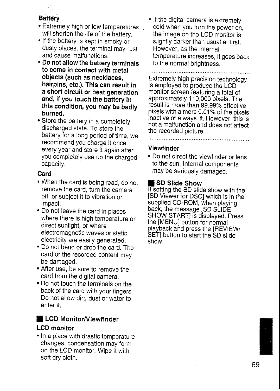Panasonic DMC-F7A User Manual | Page 69 / 76