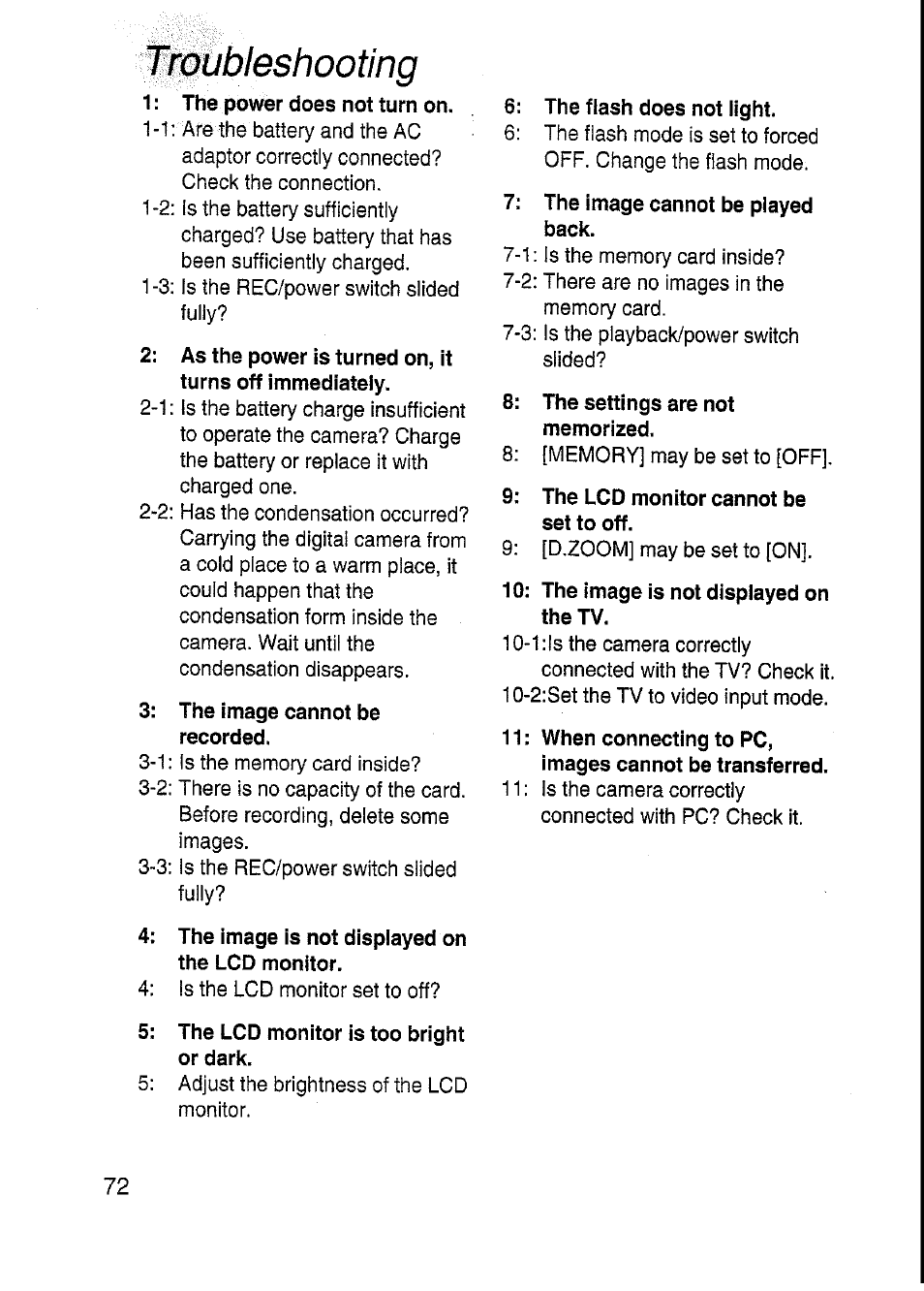 Panasonic DMC-F7A User Manual | Page 72 / 76