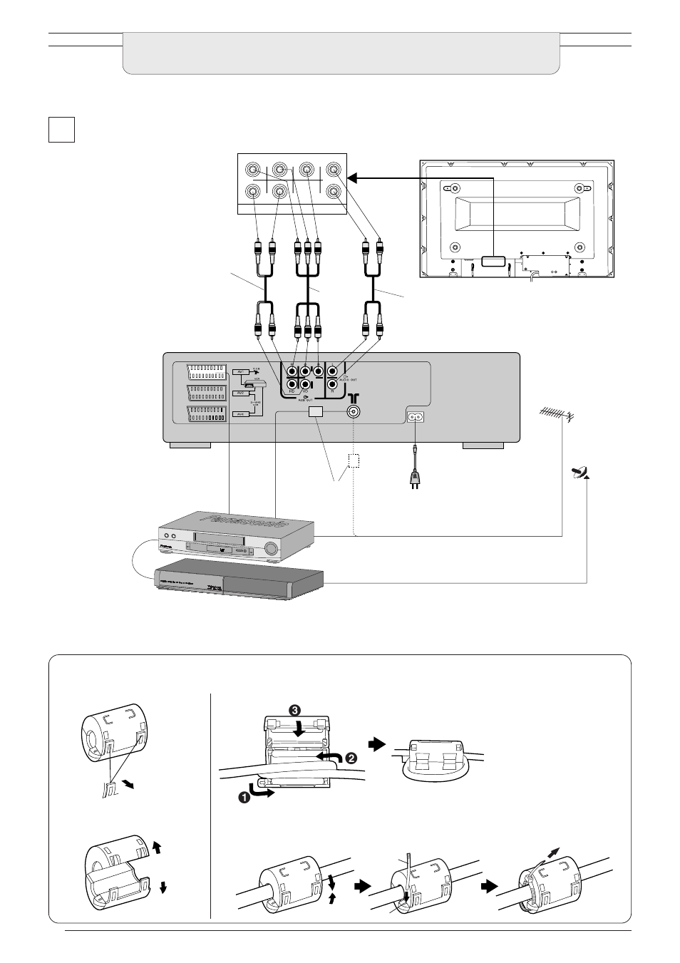 Quick start guide, Connections | Panasonic TU-PTA100E User Manual | Page 4 / 32