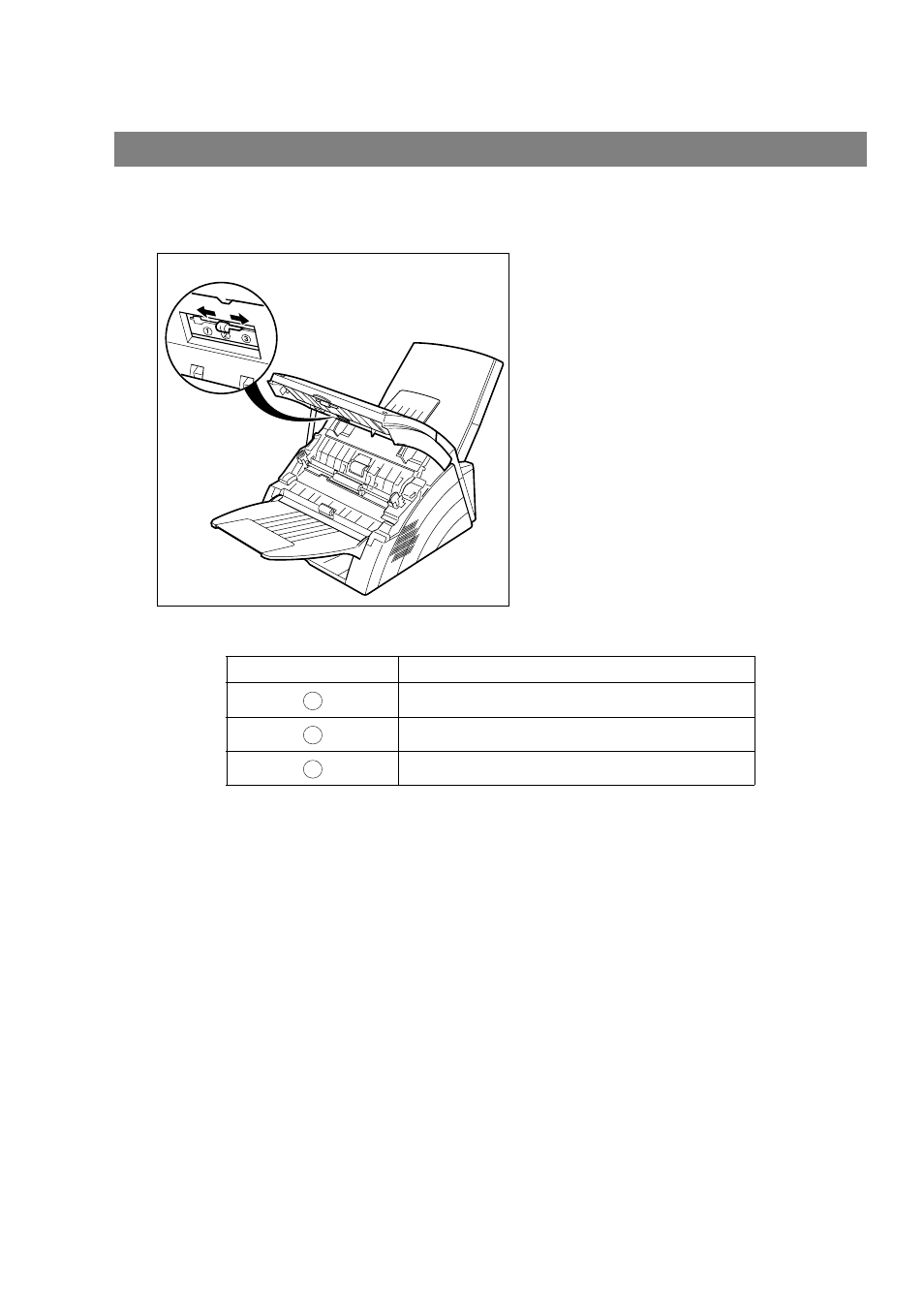 Adjusting the automatic document feeder (adf), Troubleshooting | Panasonic UF-4100 User Manual | Page 106 / 122