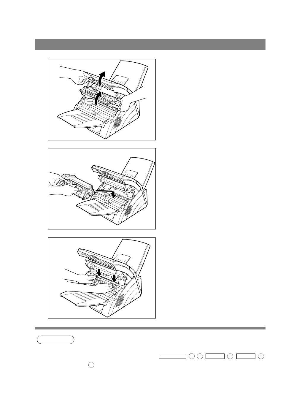 Installing the drum unit/toner cartridge assembly | Panasonic UF-4100 User Manual | Page 16 / 122