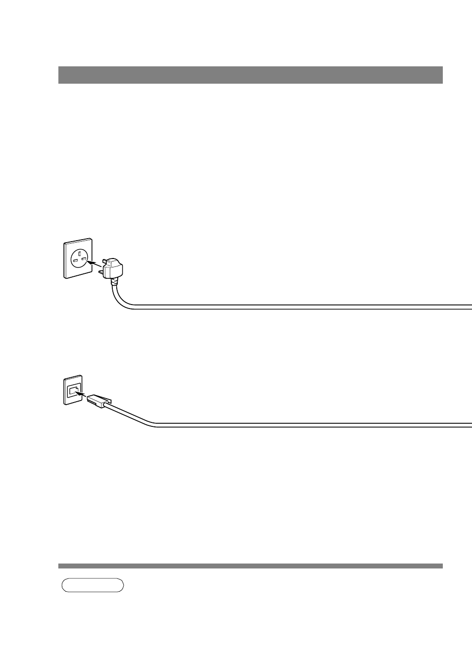 Connecting the telephone line cable and power cord | Panasonic UF-4100 User Manual | Page 18 / 122