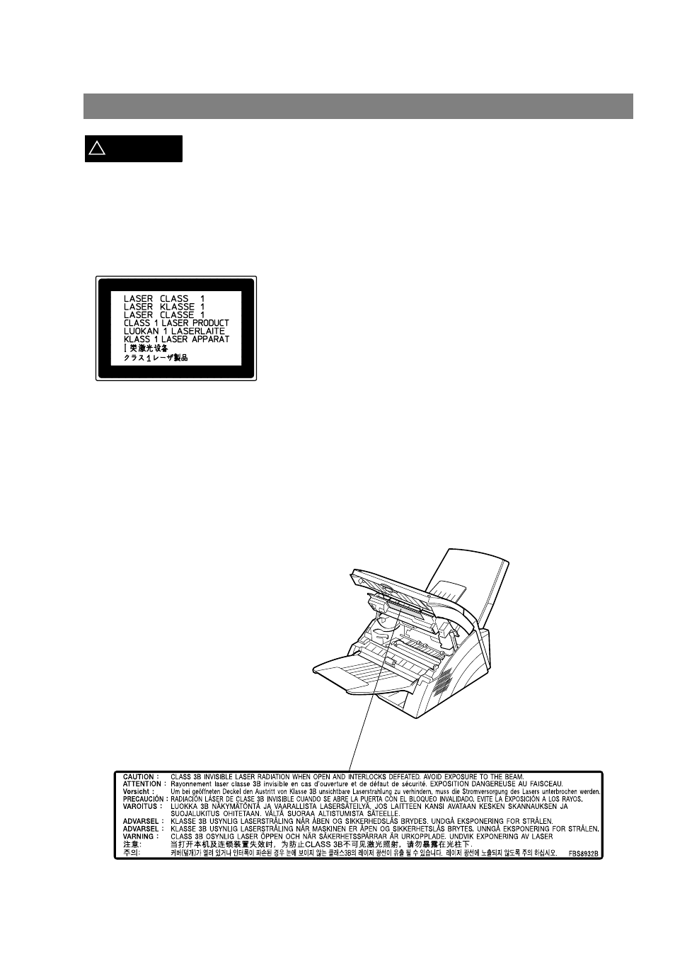 Getting to know your machine, Safety information | Panasonic UF-4100 User Manual | Page 6 / 122