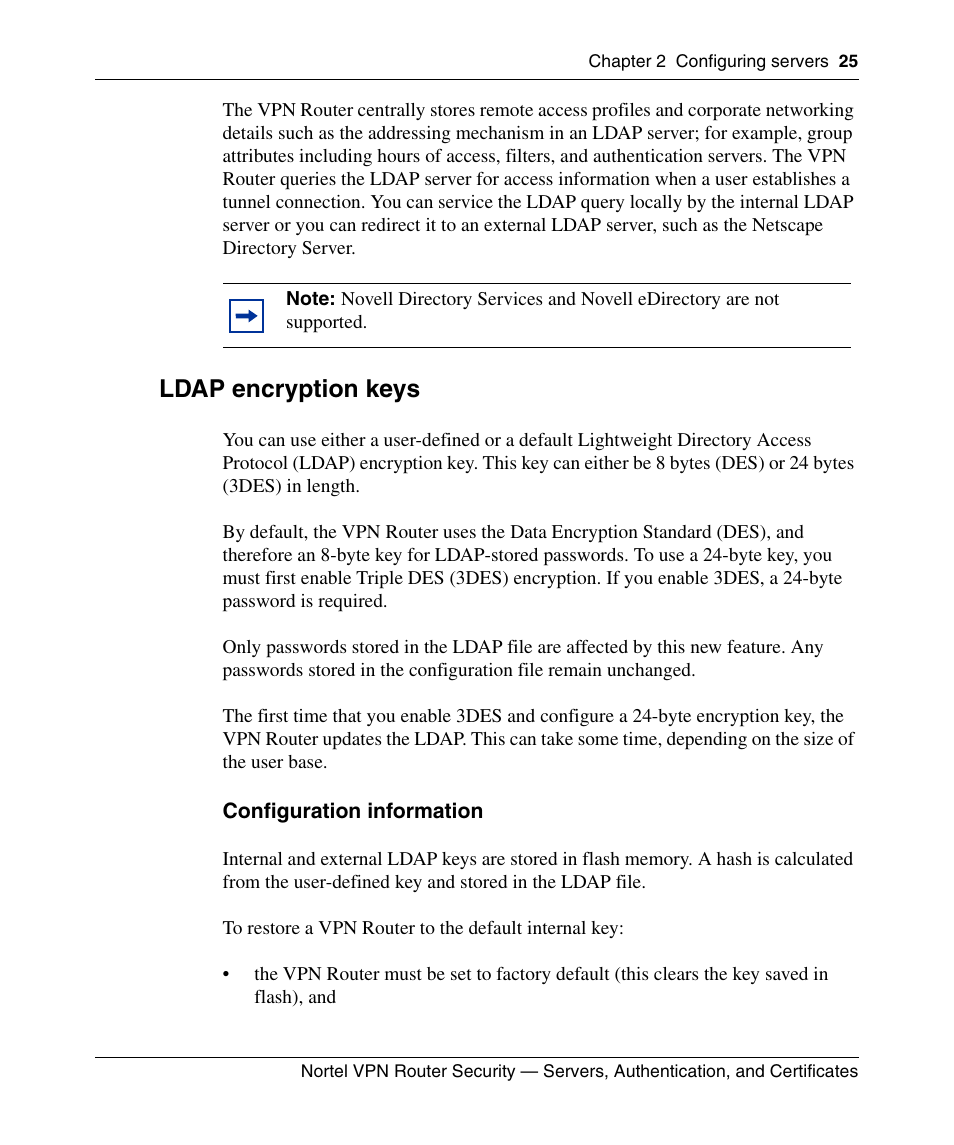 Ldap encryption keys | Panasonic NN46110-600 User Manual | Page 35 / 110