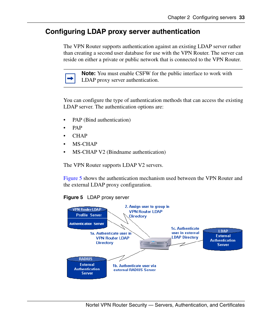 Configuring ldap proxy server authentication | Panasonic NN46110-600 User Manual | Page 43 / 110