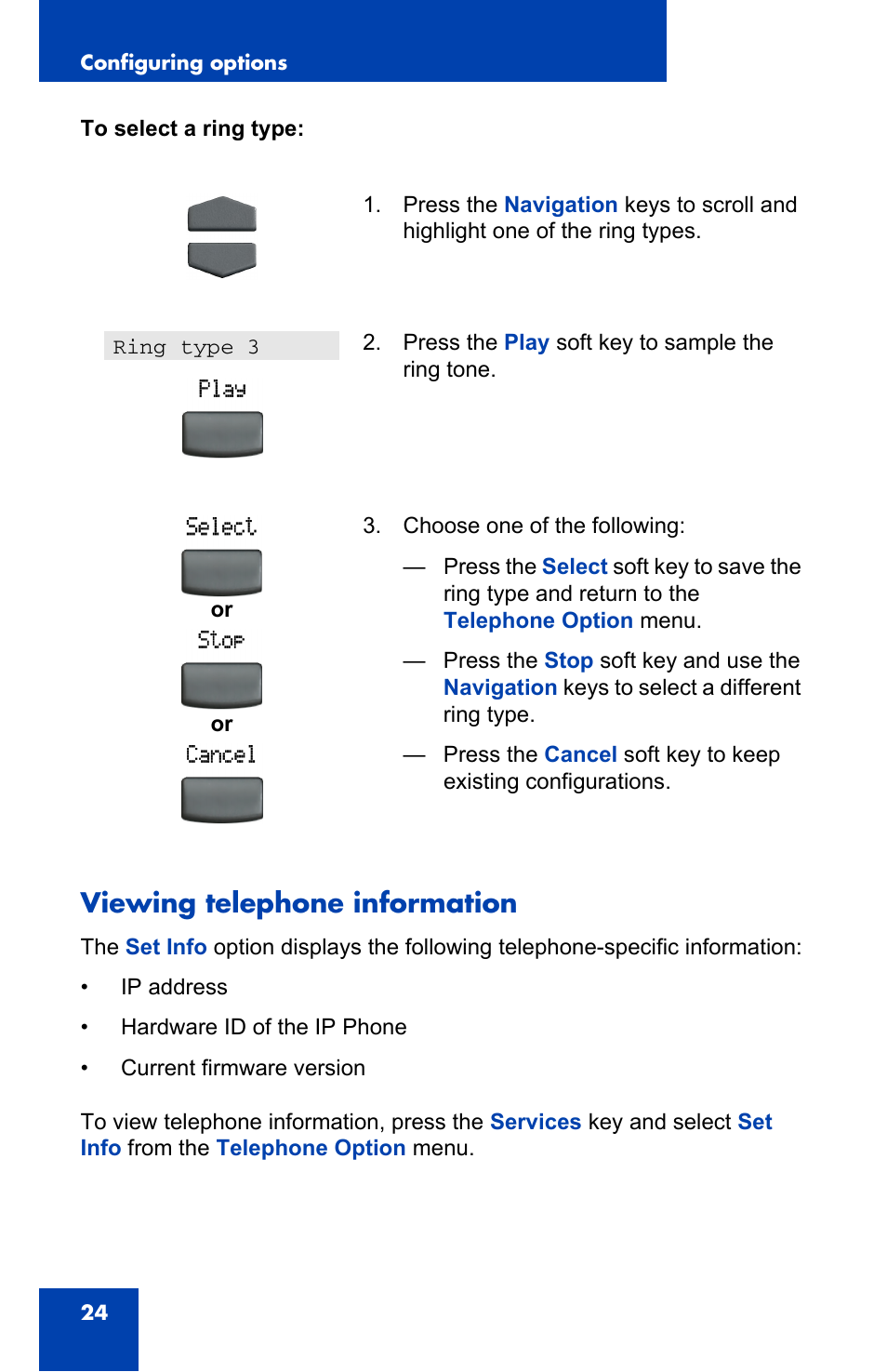 Viewing telephone information | Panasonic 2001 User Manual | Page 24 / 86