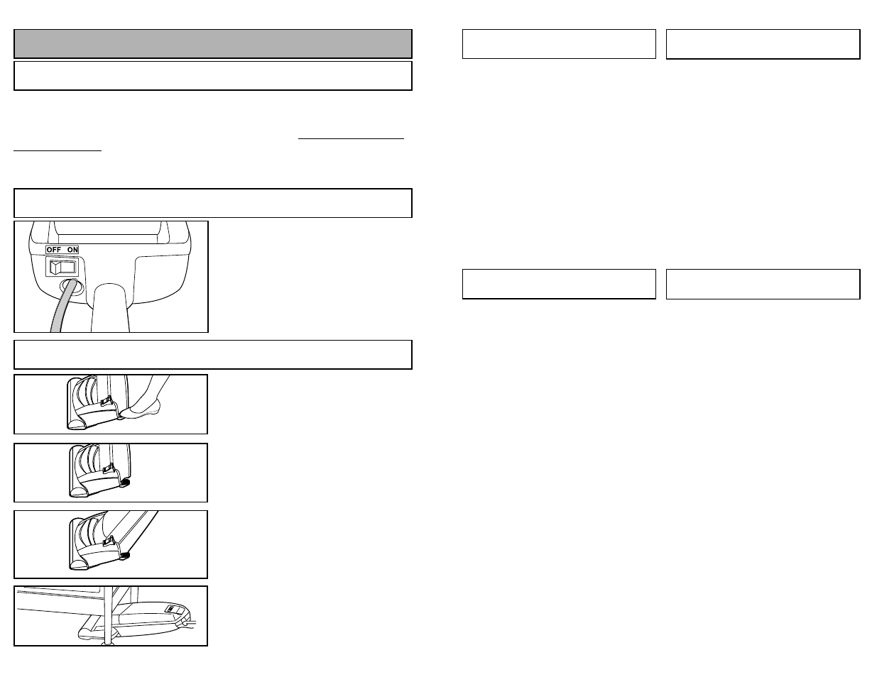 To operate vacuum cleaner, Power cord, On-off switch | Handle adjustments | Panasonic MC-V5271 User Manual | Page 20 / 48