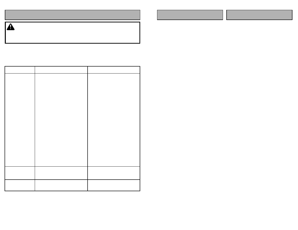 Antes de pedir servicio, Advertencia | Panasonic MC-V5271 User Manual | Page 40 / 48