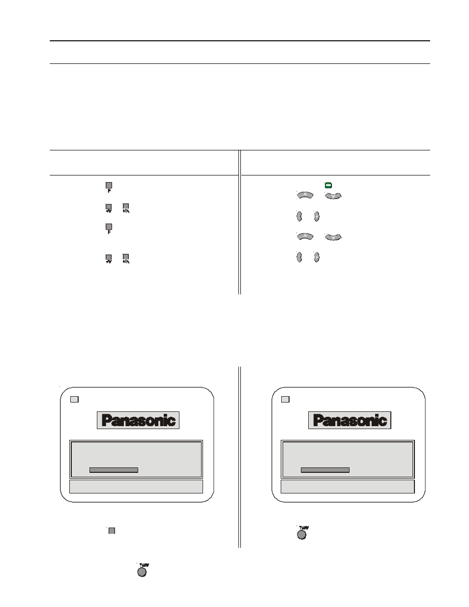 Auto tuning, Tuning menu auto tuning, Using the front panel using the remote control | Panasonic TX-86PW200A User Manual | Page 29 / 44