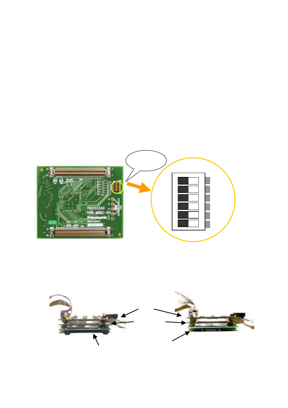 1 probe switches, 1-1 prb-mbb101c77-m | Panasonic MN101C77C User Manual | Page 502 / 544