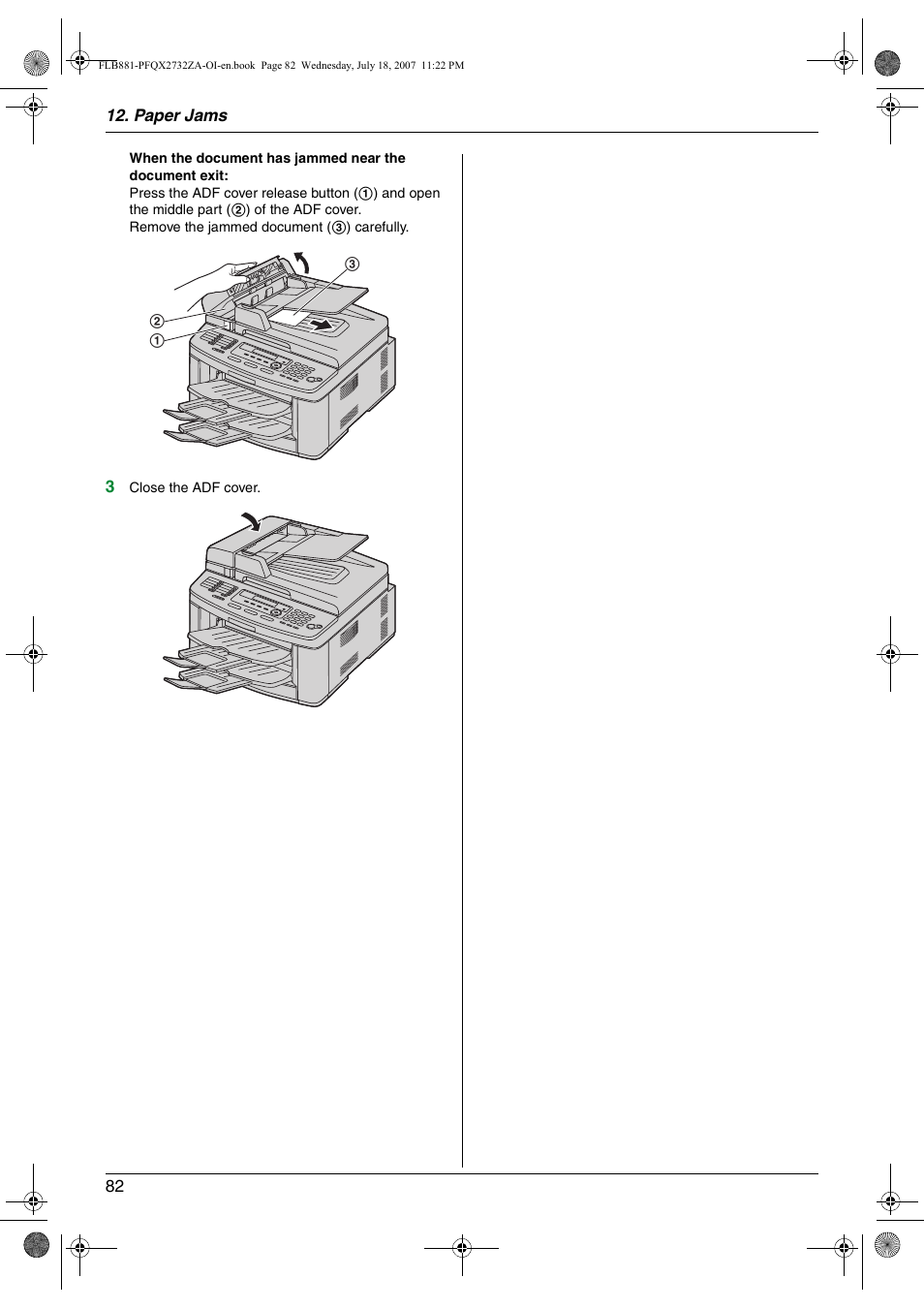 Panasonic KX-FLB881 User Manual | Page 82 / 104