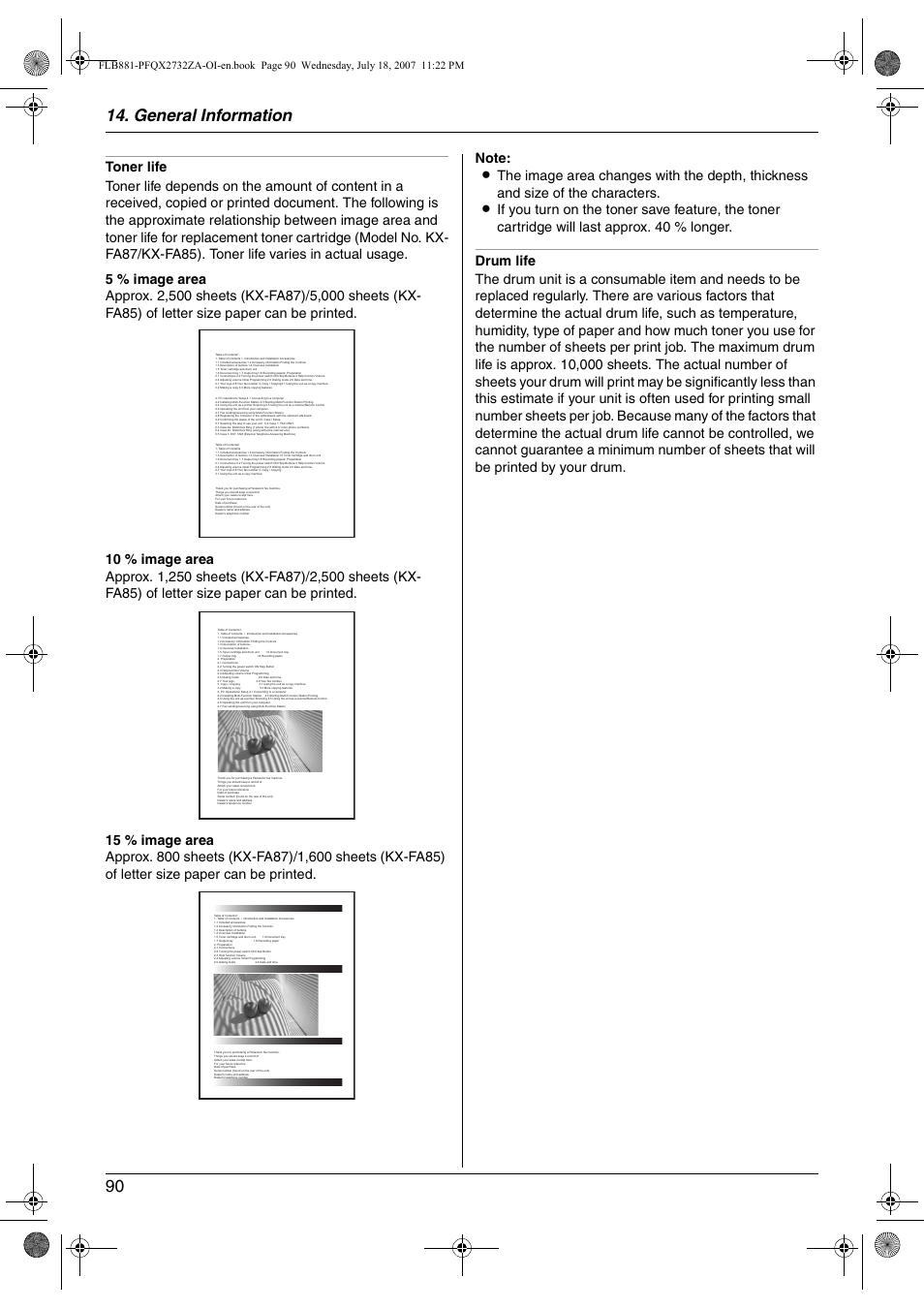 General information 90 | Panasonic KX-FLB881 User Manual | Page 90 / 104