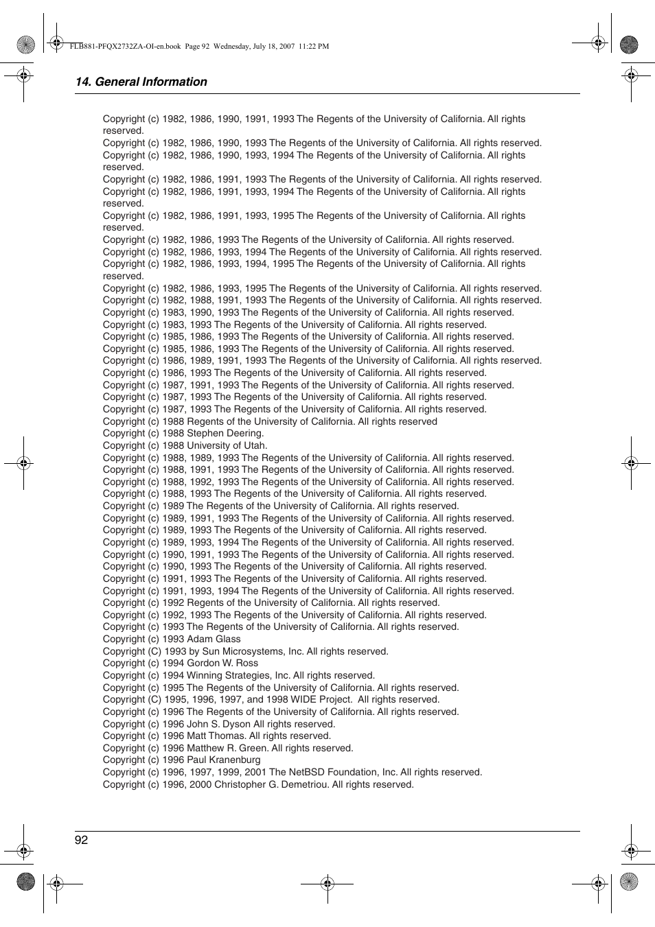 Panasonic KX-FLB881 User Manual | Page 92 / 104