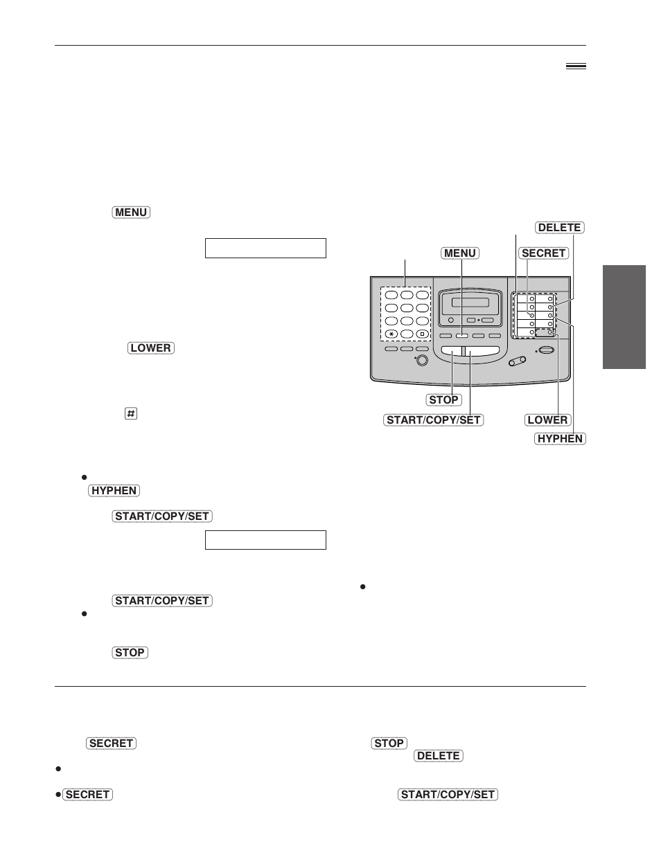 Automatic dialing, Storing telephone numbers for automatic dialing | Panasonic KX-FM220 User Manual | Page 33 / 112