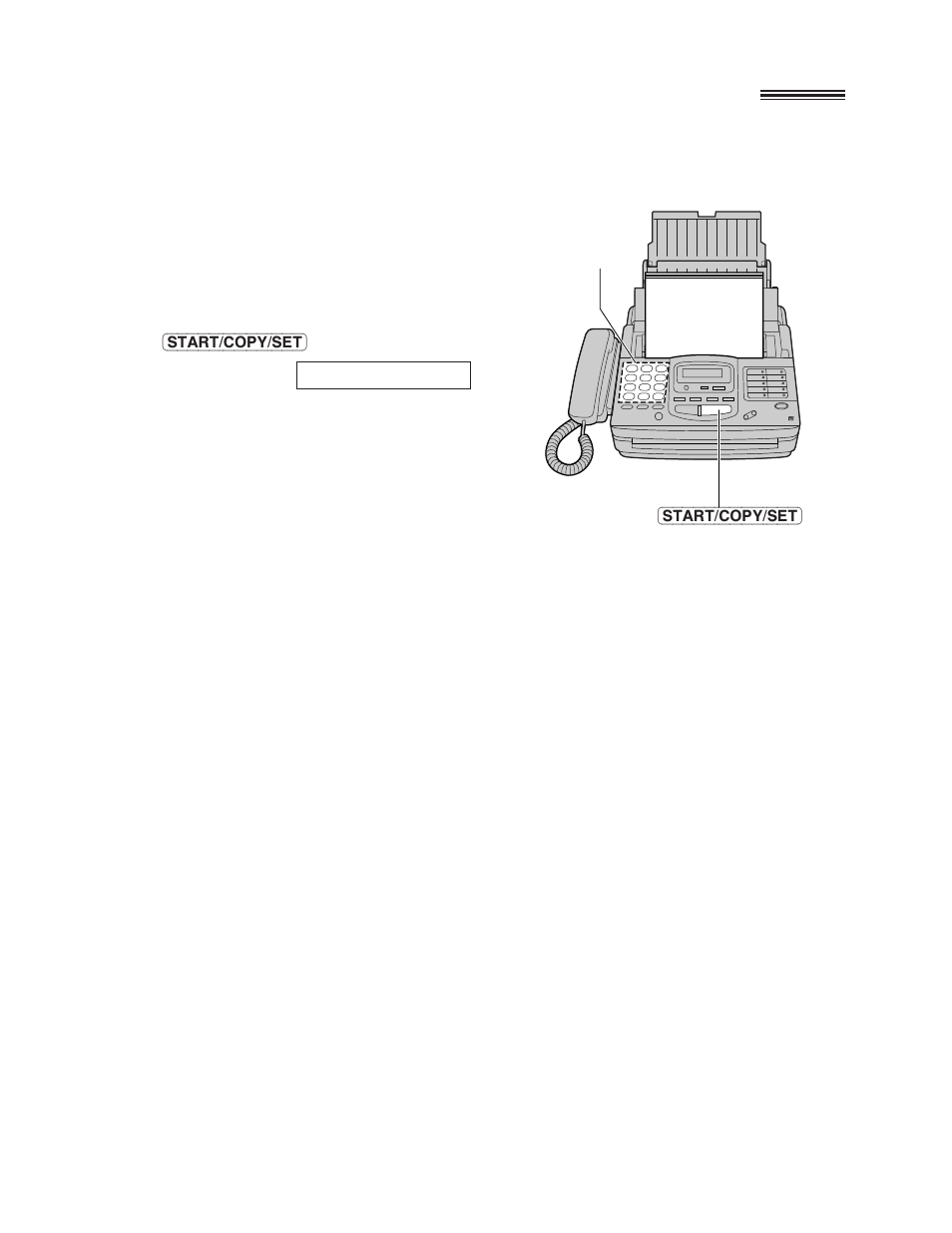Reserving transmission during fax reception | Panasonic KX-FM220 User Manual | Page 40 / 112
