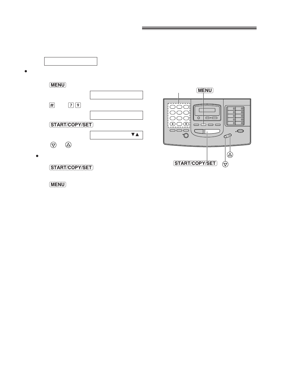 Setting the film detection | Panasonic KX-FM220 User Manual | Page 68 / 112