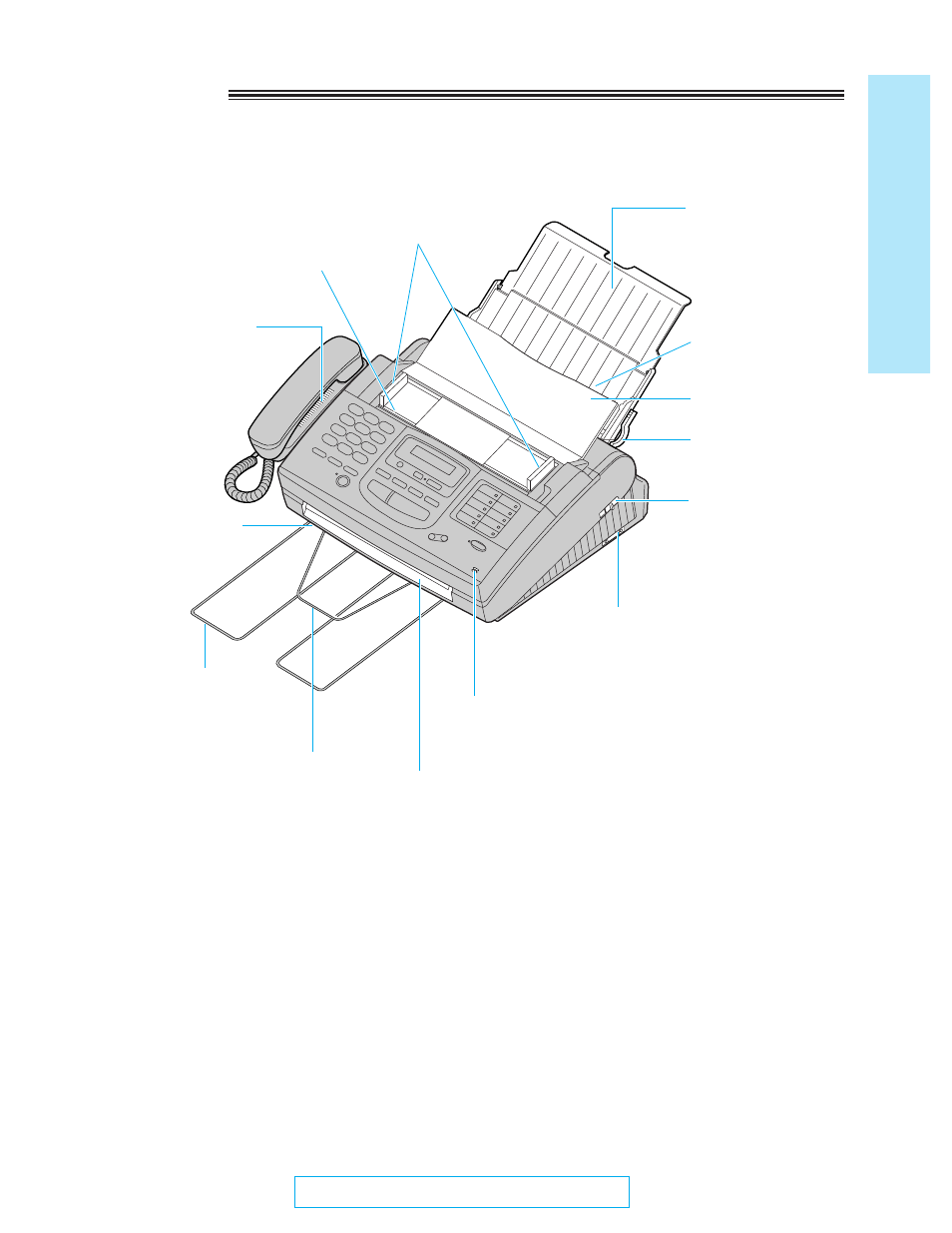 Overview, Quick start | Panasonic KX-FM220 User Manual | Page 7 / 112