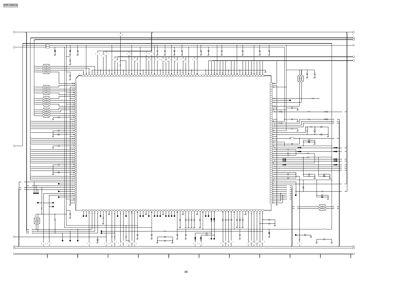 Dvd-k29gcs module schematic diagram | Panasonic DVD-K29GCS User Manual | Page 48 / 64