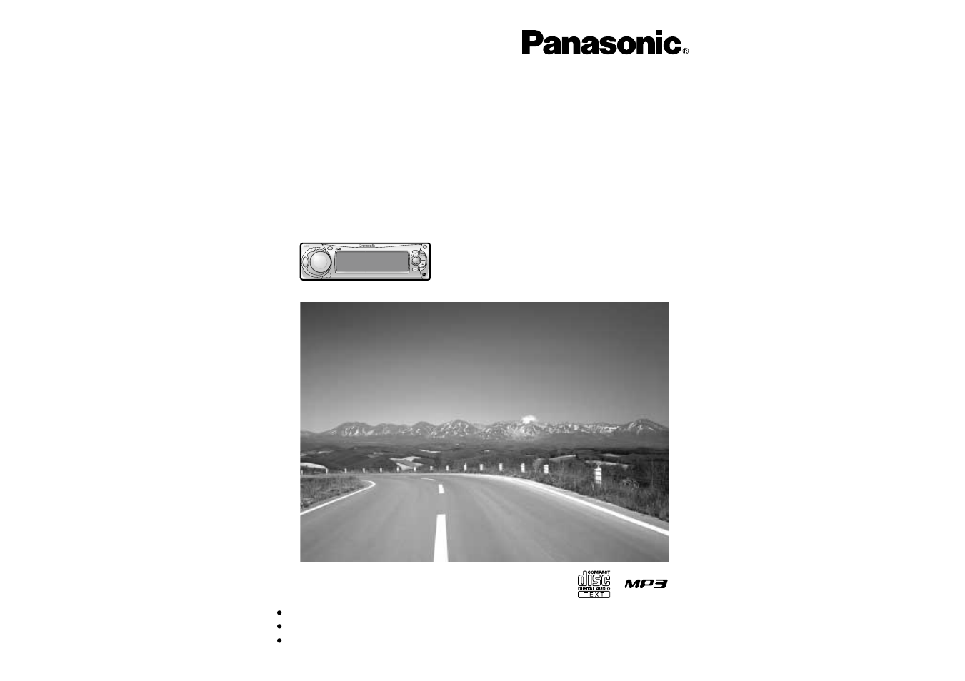 Panasonic CQ-DFX572U User Manual | 28 pages