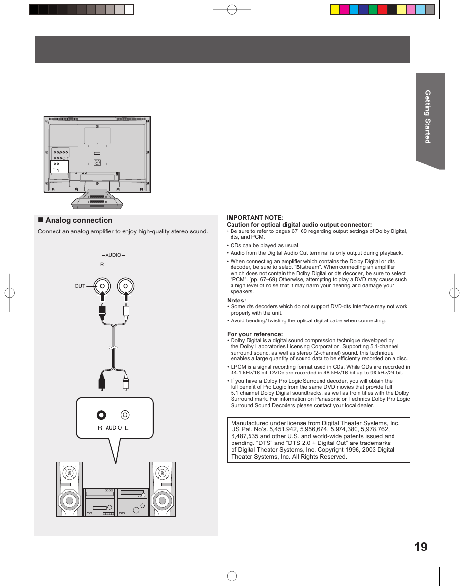 Panasonic TC 22LR30 User Manual | Page 19 / 92