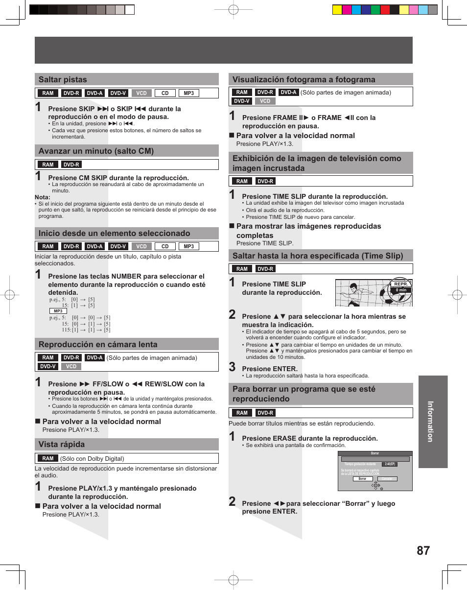 Panasonic TC 22LR30 User Manual | Page 87 / 92