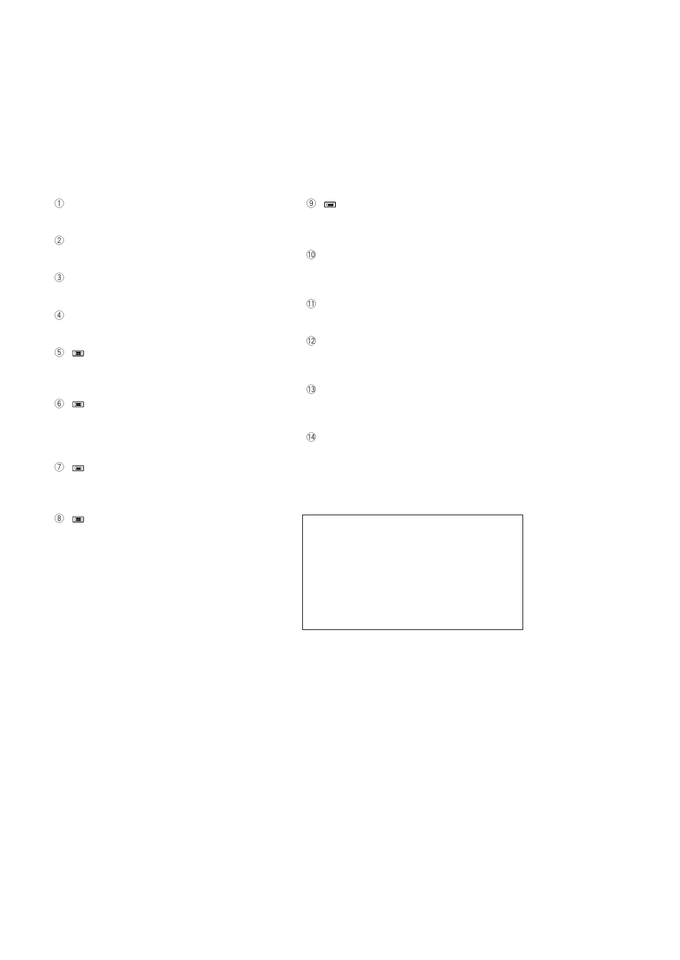 Panasonic WV-CF254 User Manual | Page 6 / 24