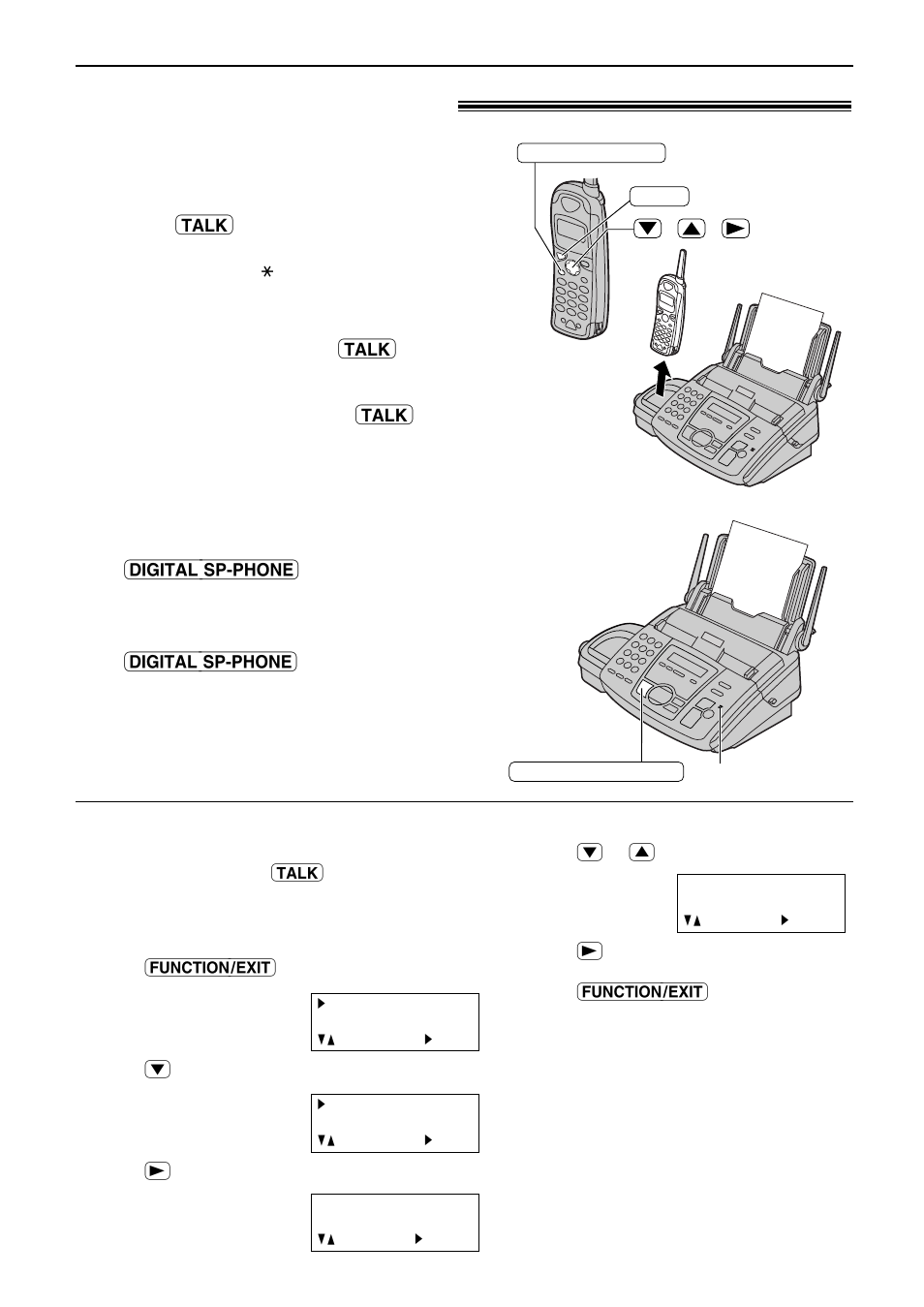 Phone calls - answering, Making and answering calls, Phone calls - answering ) | With the base unit, With the handset | Panasonic KX-FC175AL User Manual | Page 25 / 96