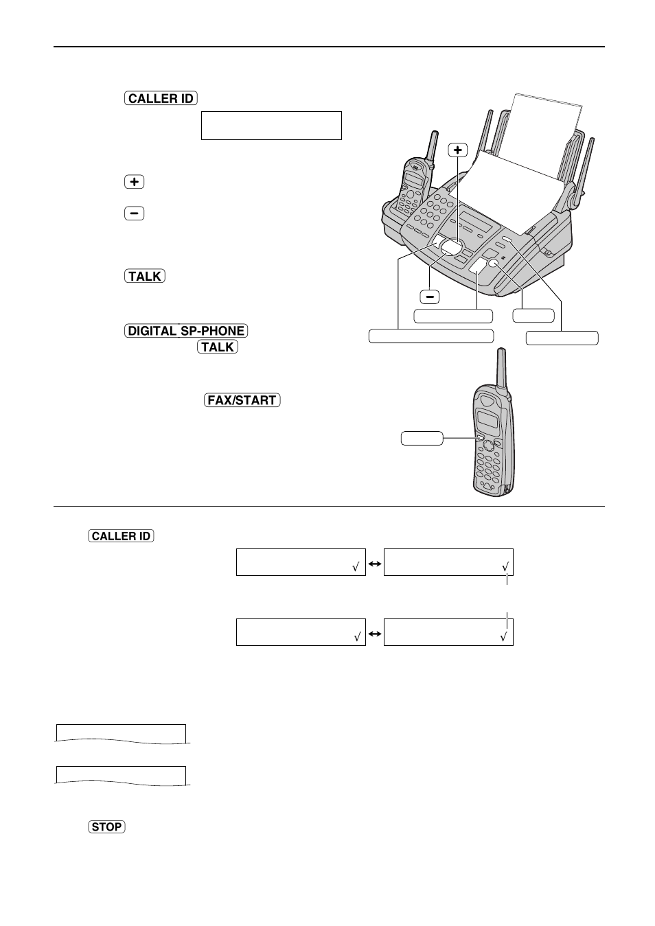 Caller id, Using the base unit | Panasonic KX-FC175AL User Manual | Page 35 / 96