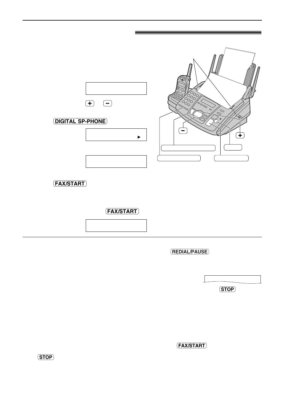 Sending faxes, Sending a fax manually | Panasonic KX-FC175AL User Manual | Page 40 / 96