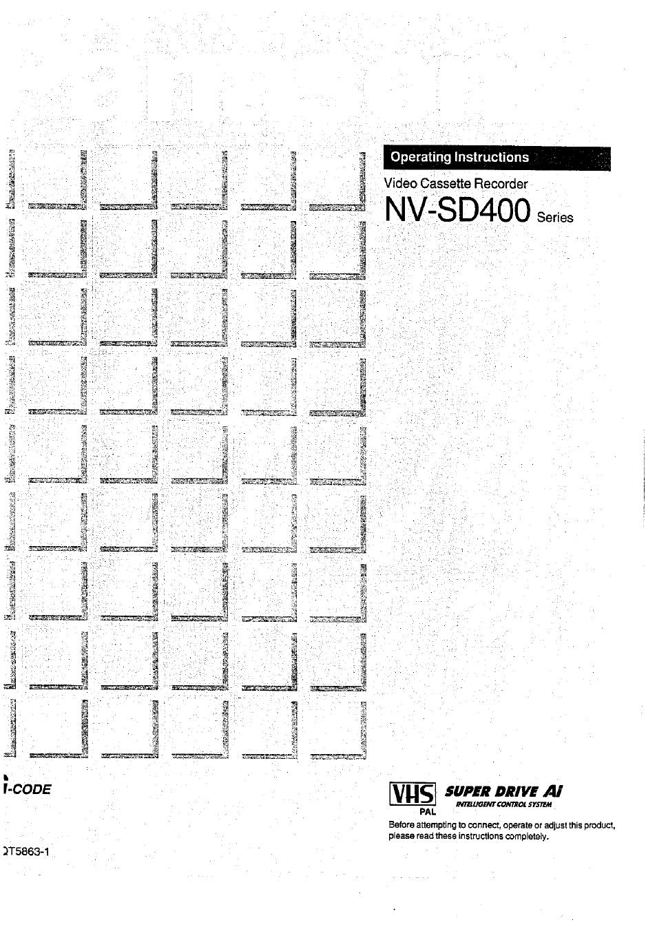 Panasonic NV-SD400 User Manual | 32 pages
