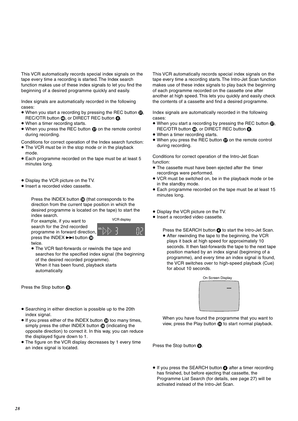 Panasonic NV-FJ600 User Manual | Page 28 / 34