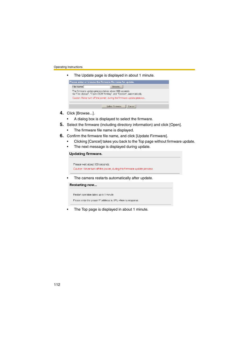 Panasonic KX-HCM280A User Manual | Page 112 / 148