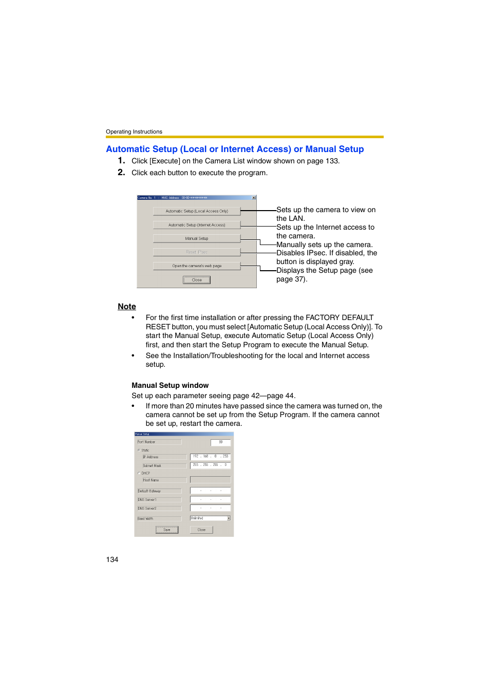 Panasonic KX-HCM280A User Manual | Page 134 / 148