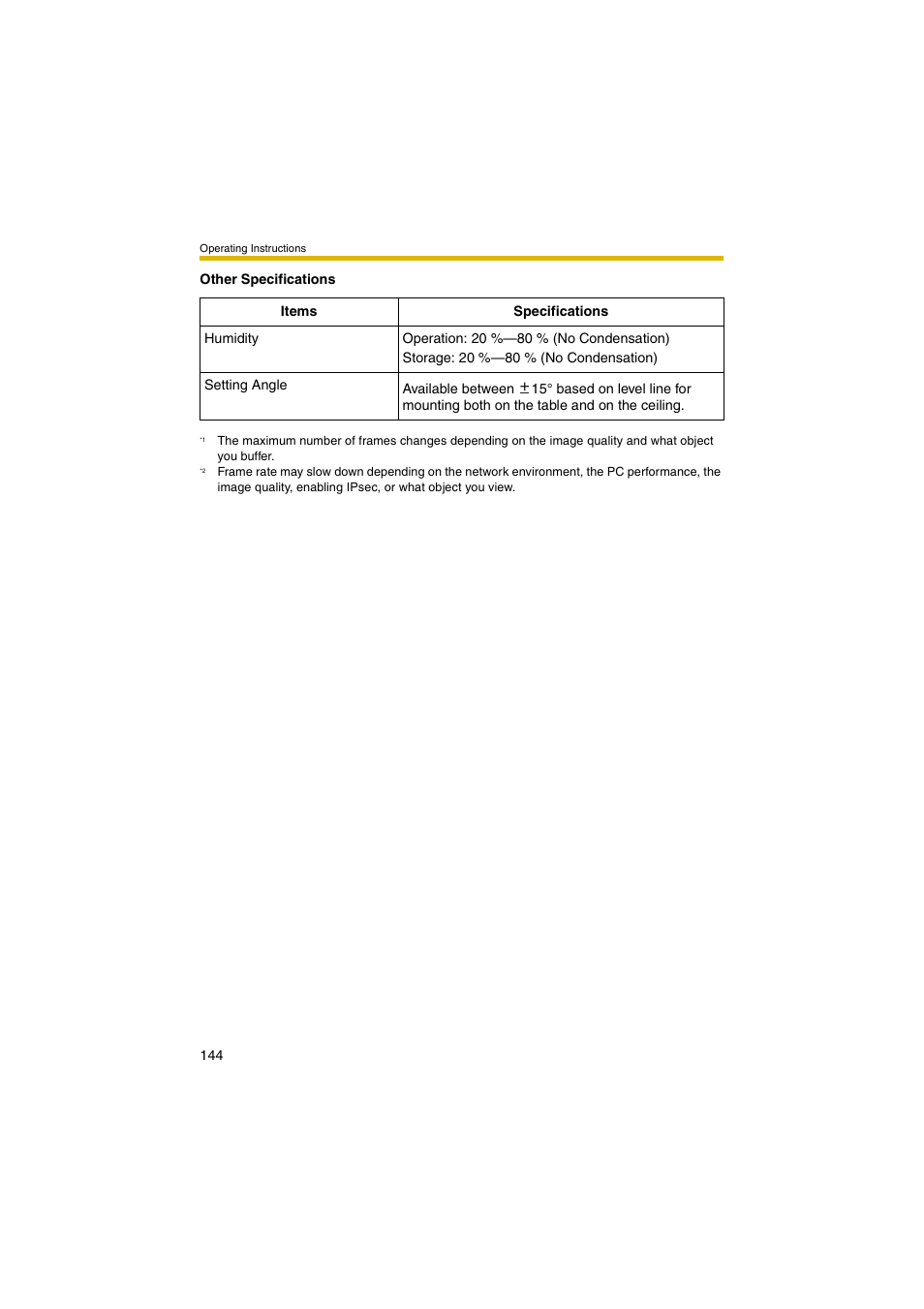 Panasonic KX-HCM280A User Manual | Page 144 / 148