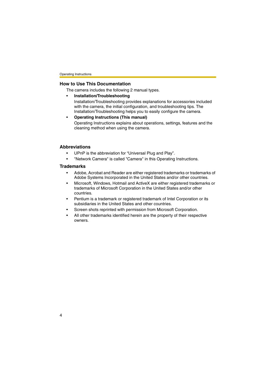 Panasonic KX-HCM280A User Manual | Page 4 / 148