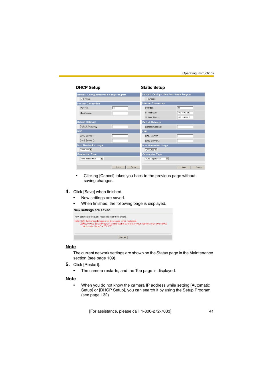 Panasonic KX-HCM280A User Manual | Page 41 / 148