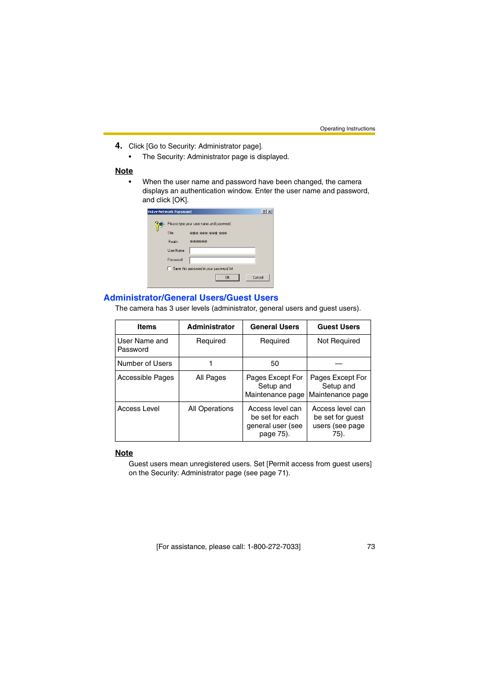 Panasonic KX-HCM280A User Manual | Page 73 / 148